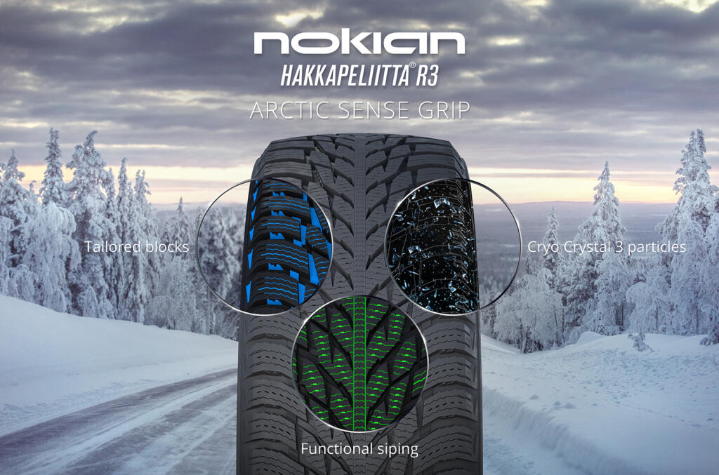 Nokian Hakkapeliitta R3 LT3 Winter Tire Calgary