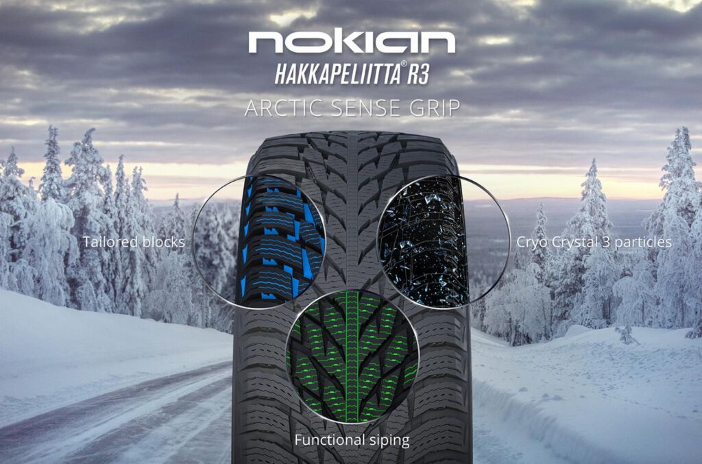 Nokian Hakkapeliitta R3 LT3 Winter Tire Calgary