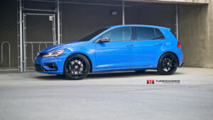 HRE FF11 FlowForm Wheels | Milltek Sport Exhaust | MK7.5 Golf R | Volkswagen upgrade specialists in Calgary Alberta