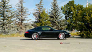 HRE FF01 FlowForm Wheels | 997.2 Porsche C4S | Liquid Silver