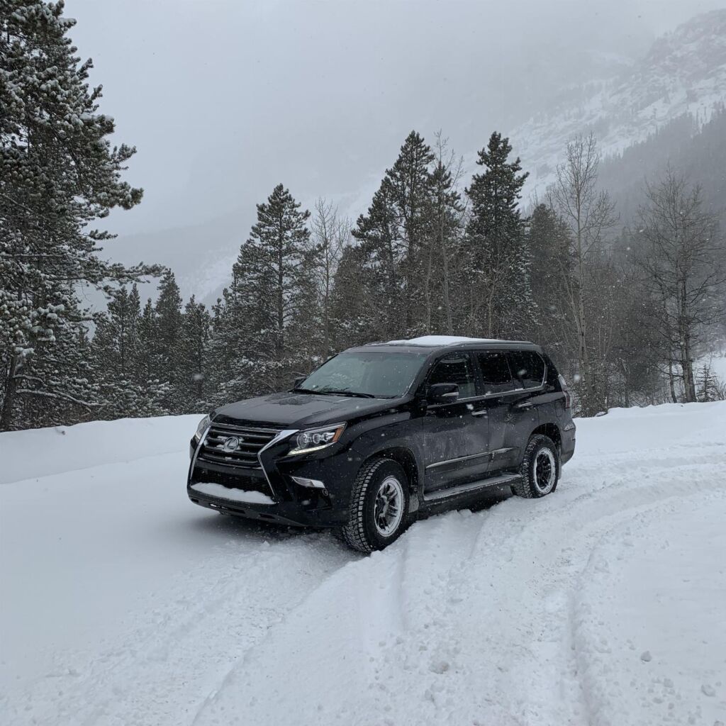 Lexus GX 470 Bridgestone Blizzak Tires Enkei RPF1 Wheels