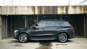 GLE53 Winter Tires Calgary | #1 Experts | Cold Winter Ahead | 2020 Mercedes GLE53 Savini SV-F03 Staggered Wheels in Graphite with Pirelli Scorpion Winter Tires