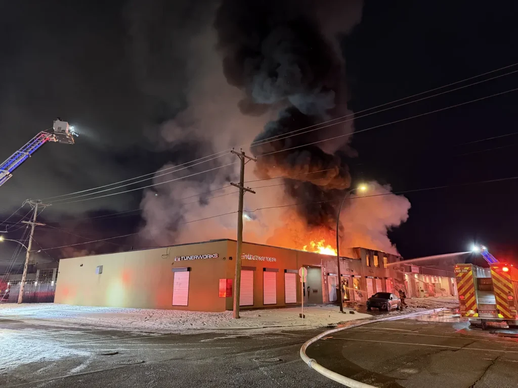 THE GREAT FIRE OF 2026 AT TUNERWORKS